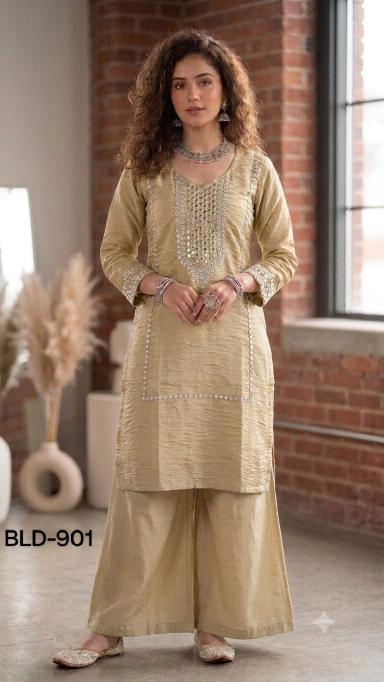 Ballika glass coord set in wholesale price